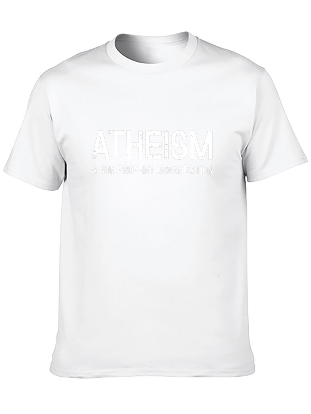 Camiseta Atheism: A Non Prophet Organization
