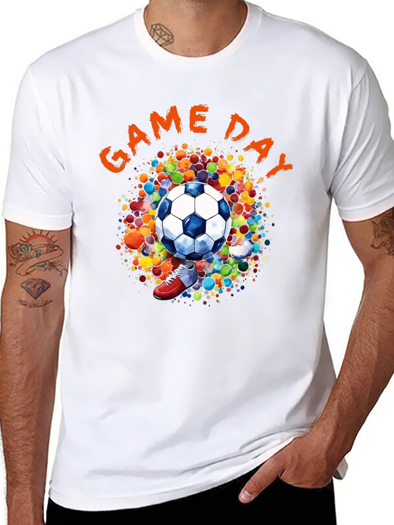 Camiseta Fútbol Día de Juego para Hombre