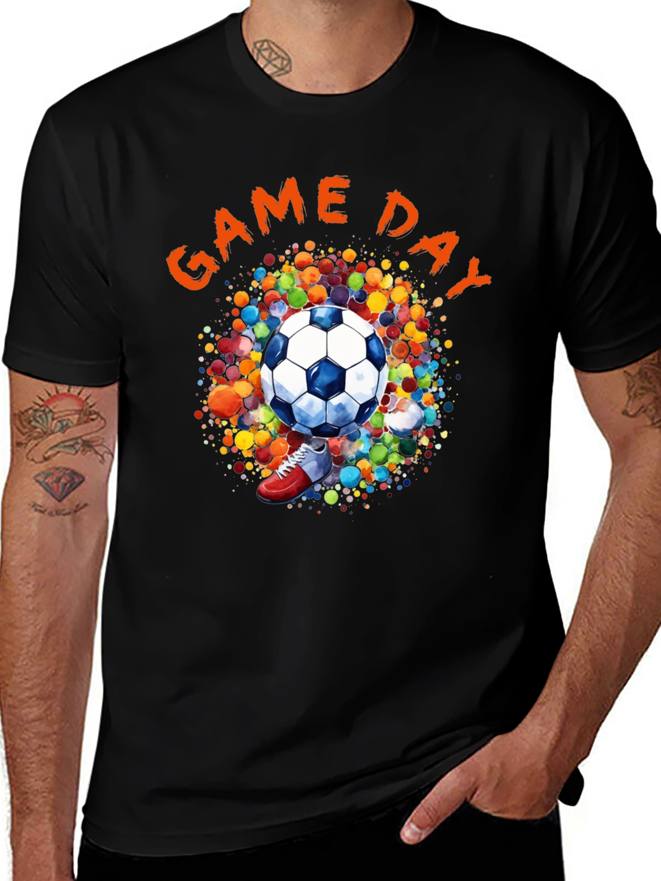 Camiseta Fútbol Día de Juego para Hombre