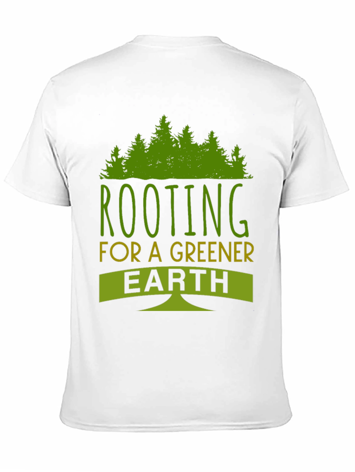 Camiseta Ecológica Raíces por un Planeta Más Verde