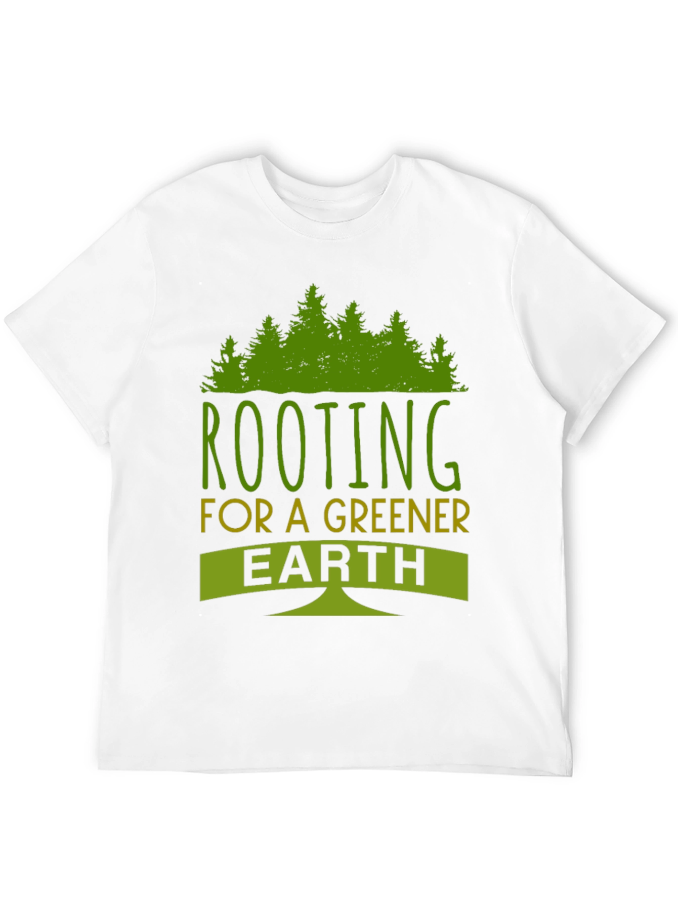 Camiseta Ecológica Raíces por un Planeta Más Verde