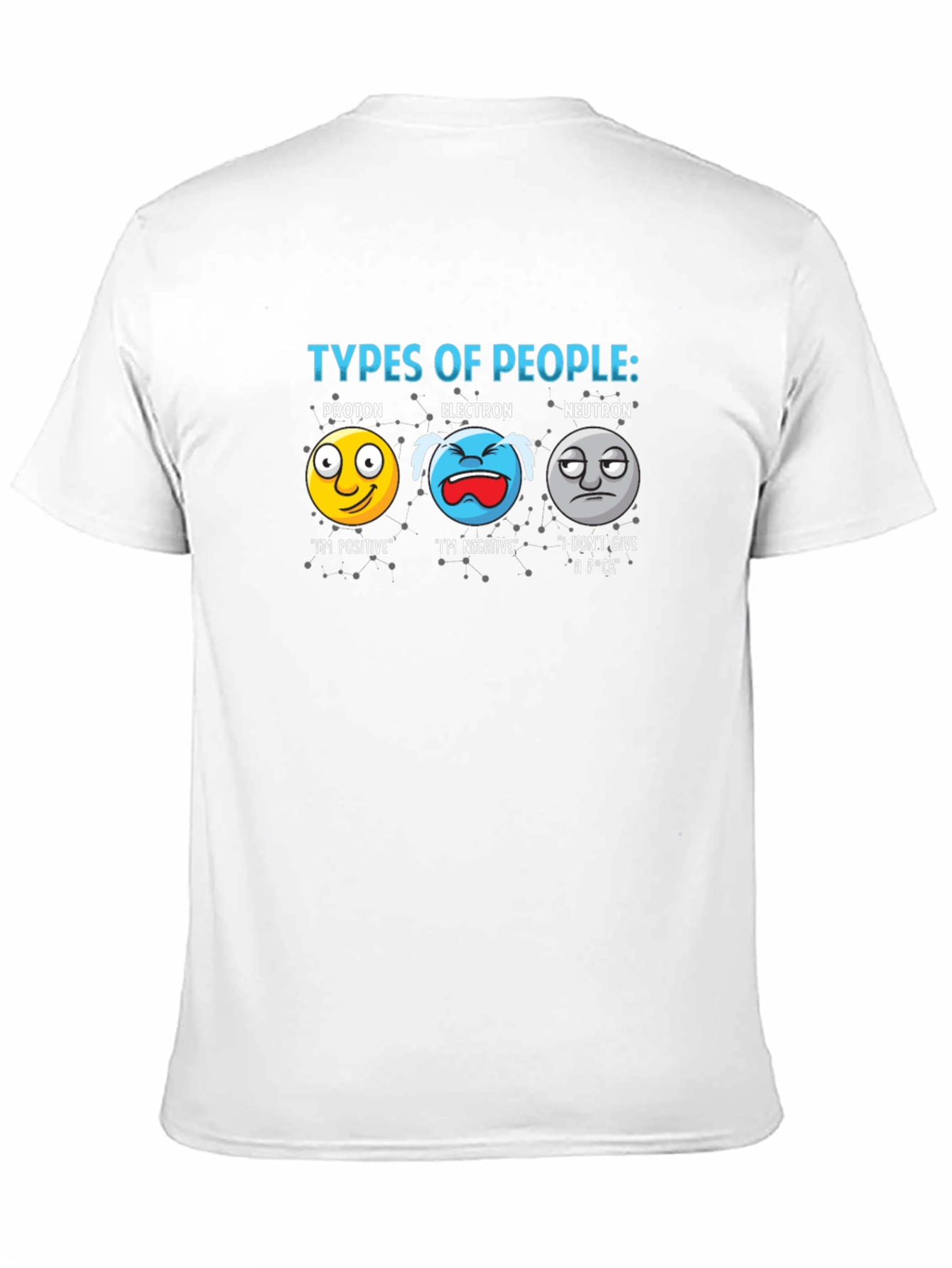 Camiseta Humor Ciencia: Tipos de Personas