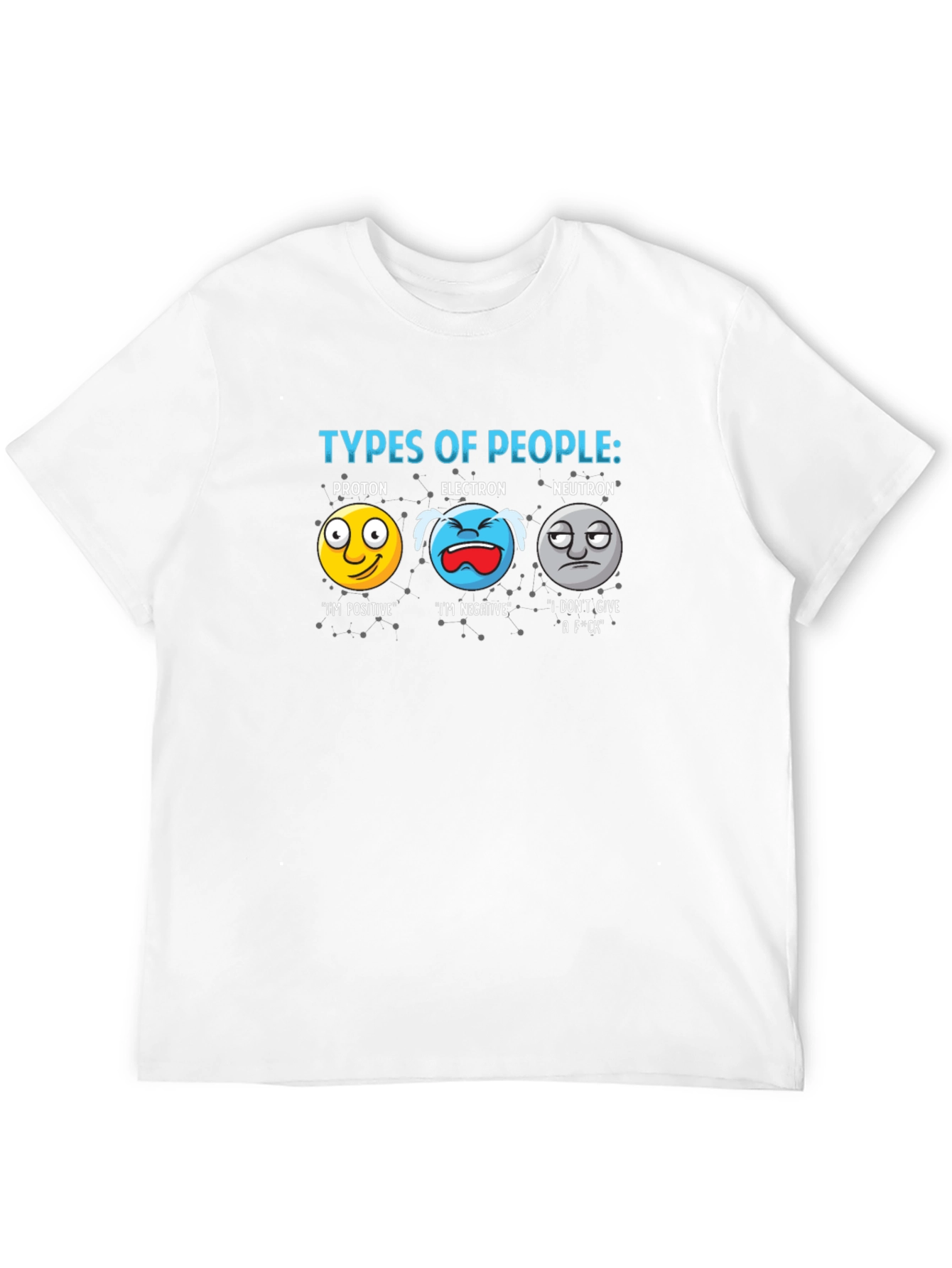 Camiseta Humor Ciencia: Tipos de Personas