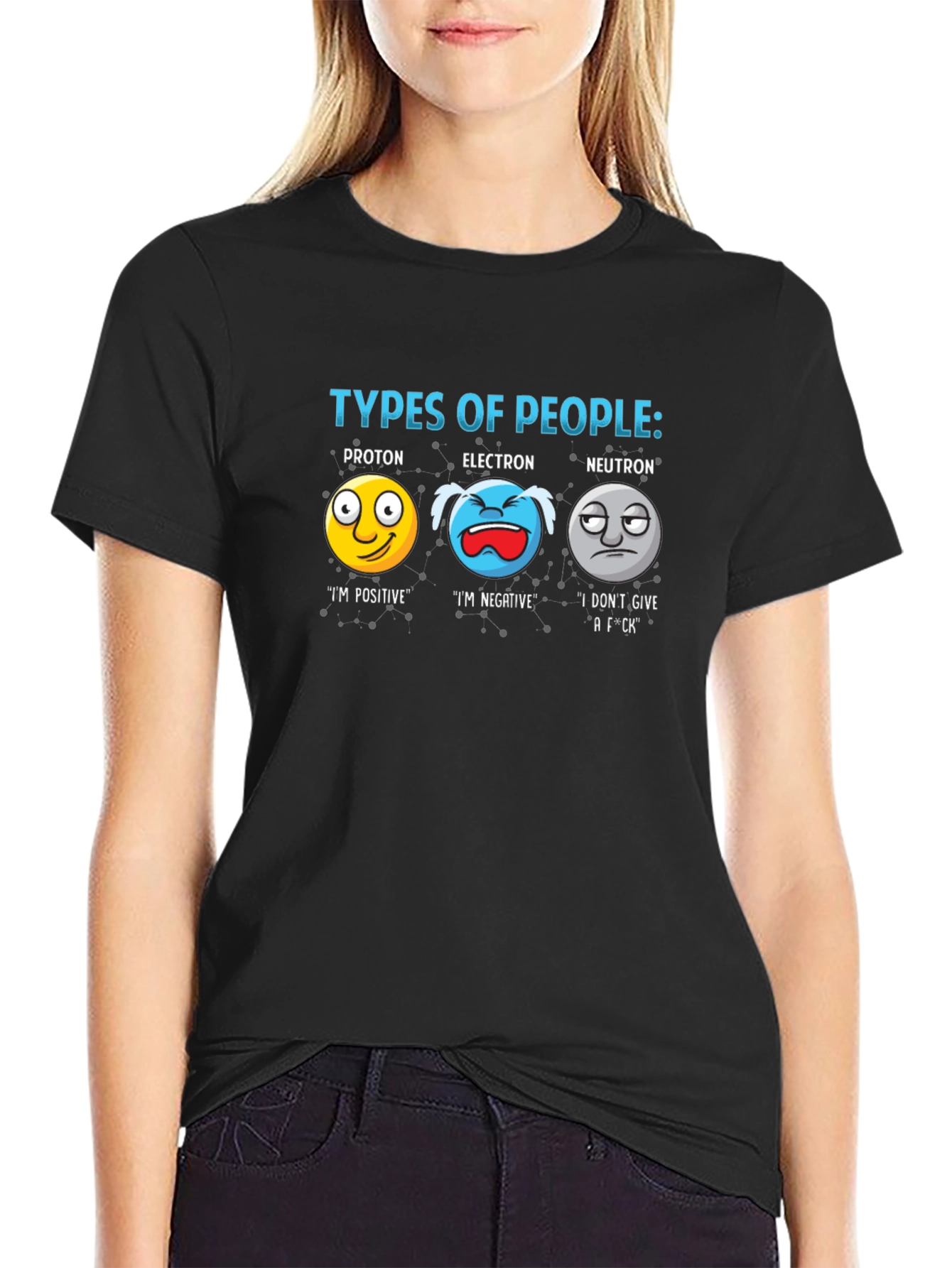 Camiseta Humor Ciencia: Tipos de Personas