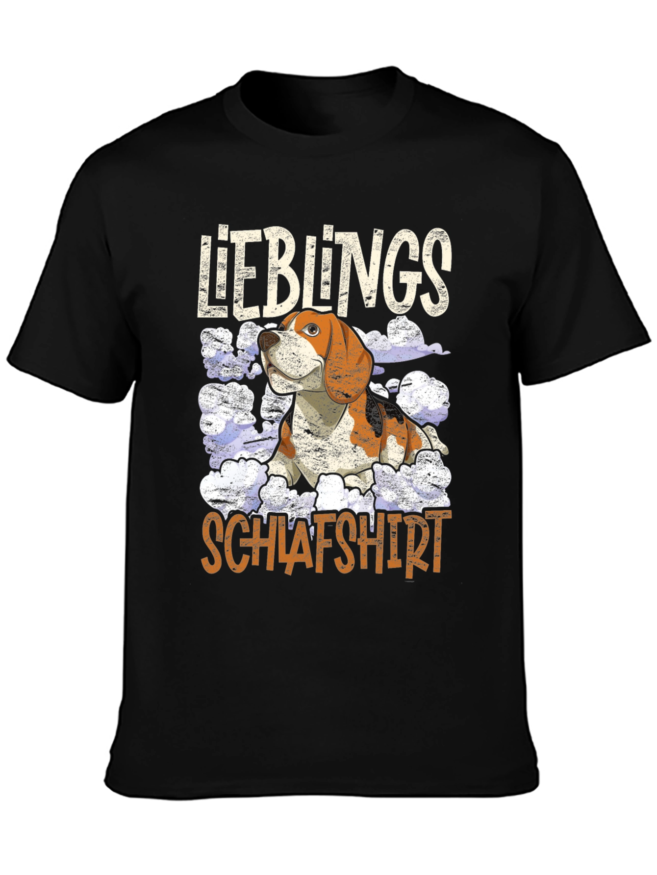 Camiseta de Dormir con Diseño de Beagle Lieblingsschlafshirt