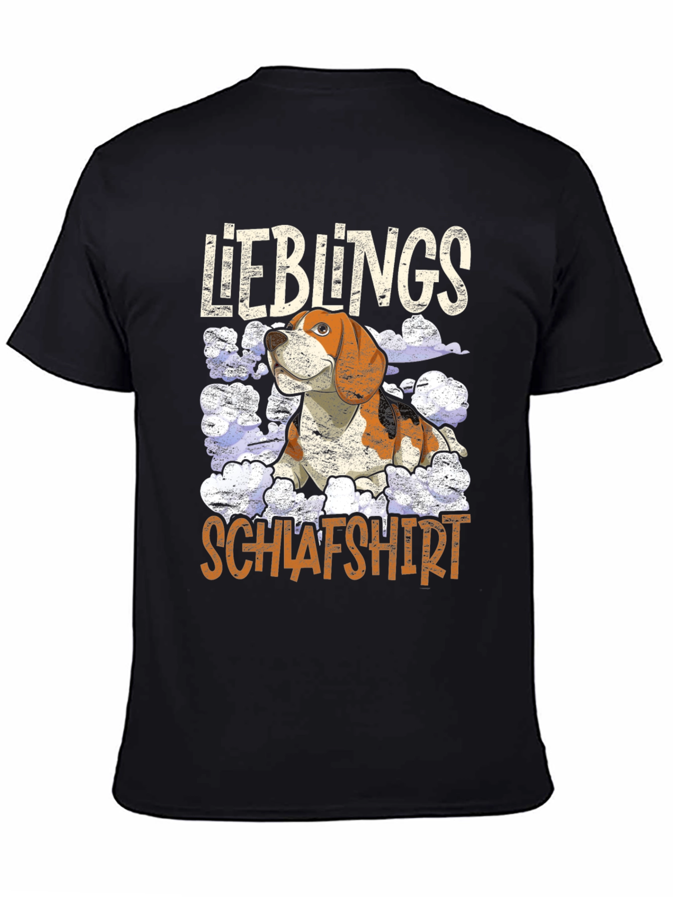 Camiseta de Dormir con Diseño de Beagle Lieblingsschlafshirt