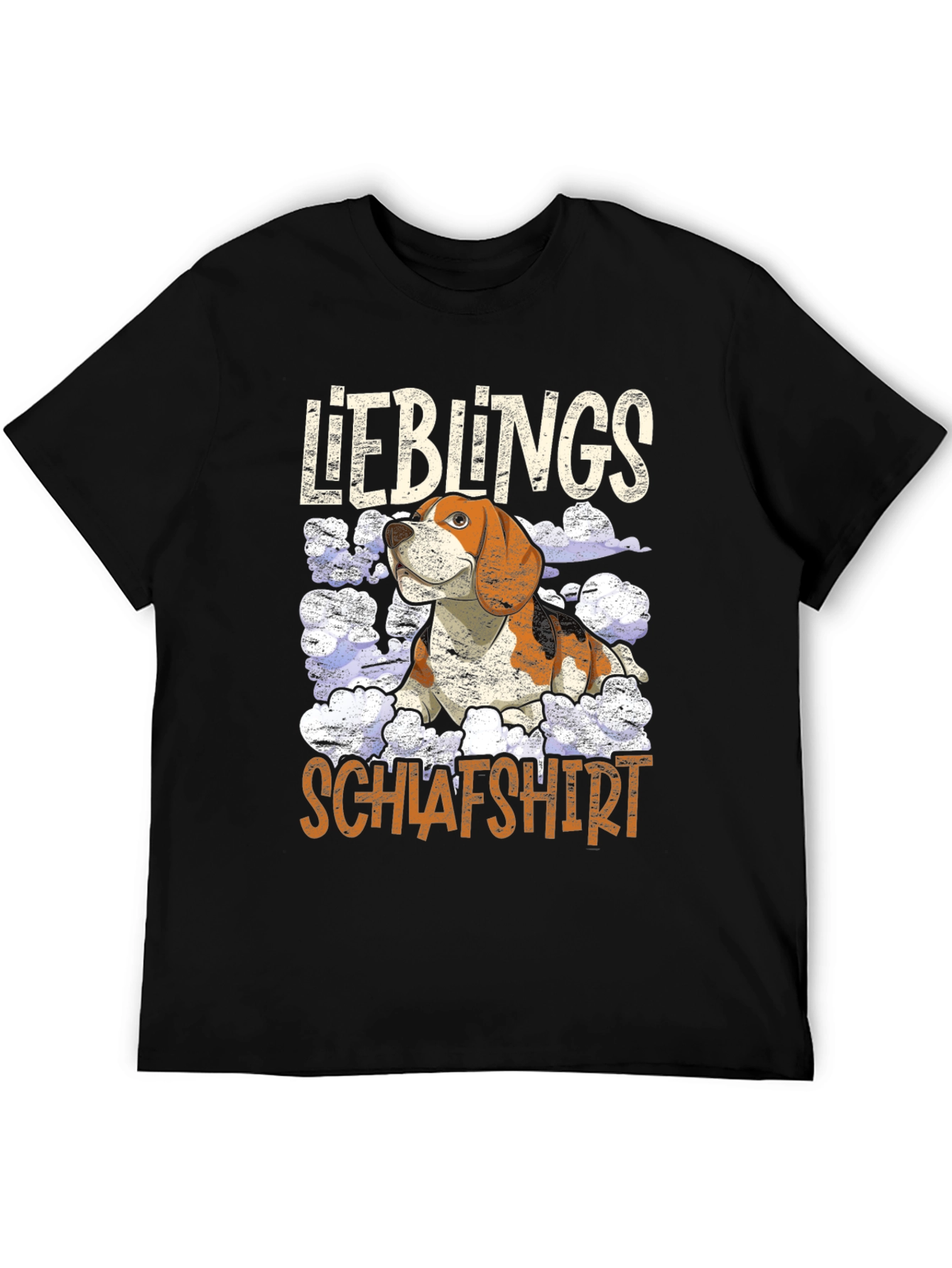Camiseta de Dormir con Diseño de Beagle Lieblingsschlafshirt