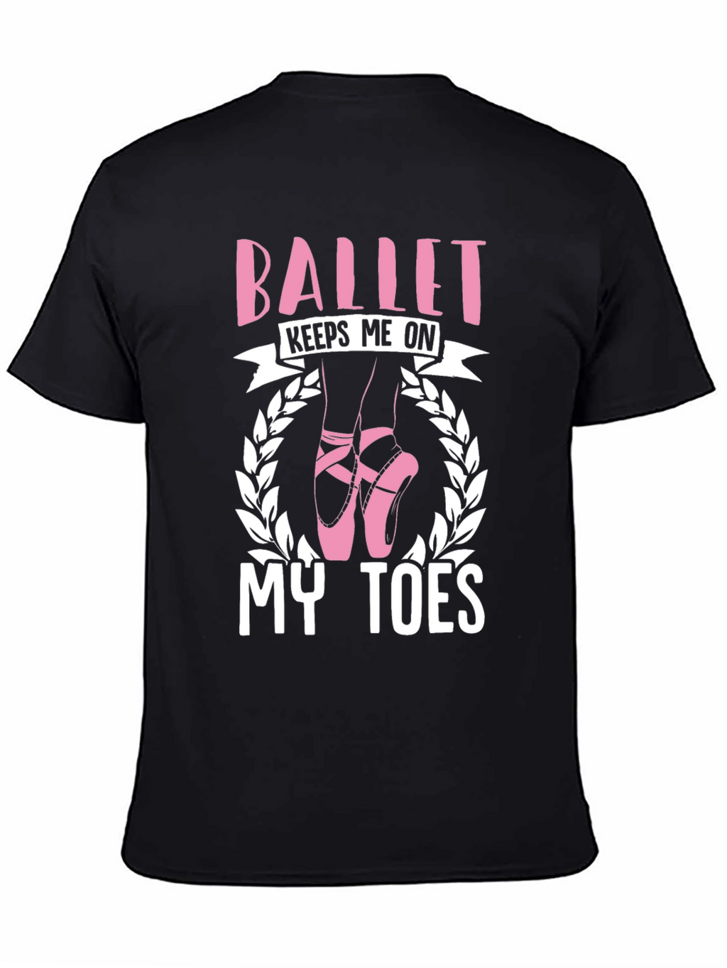 Camiseta Negra Ballet