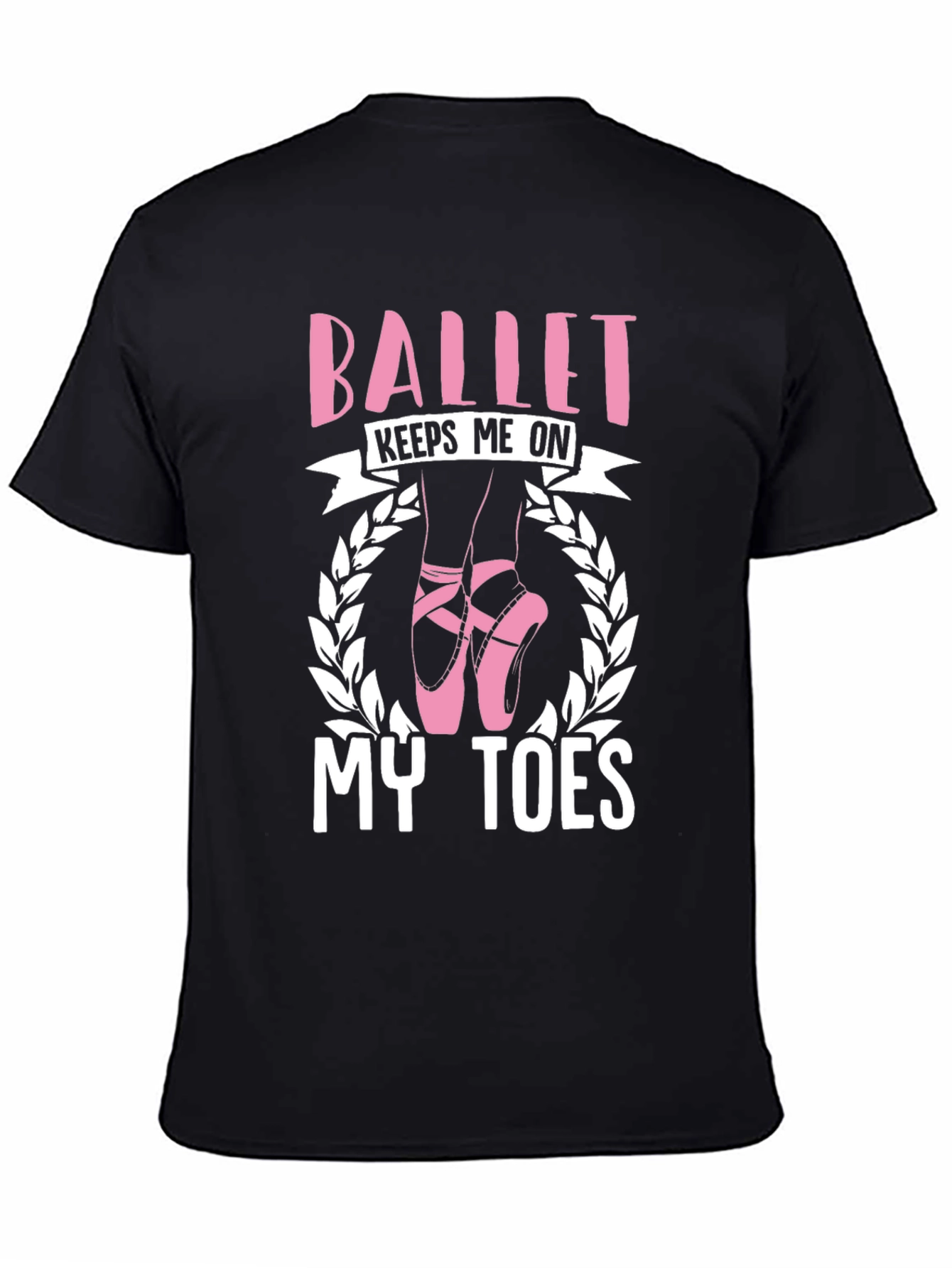 Camiseta Negra Ballet