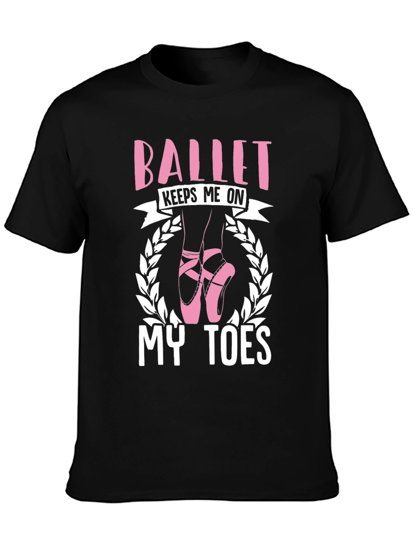 Camiseta Negra Ballet