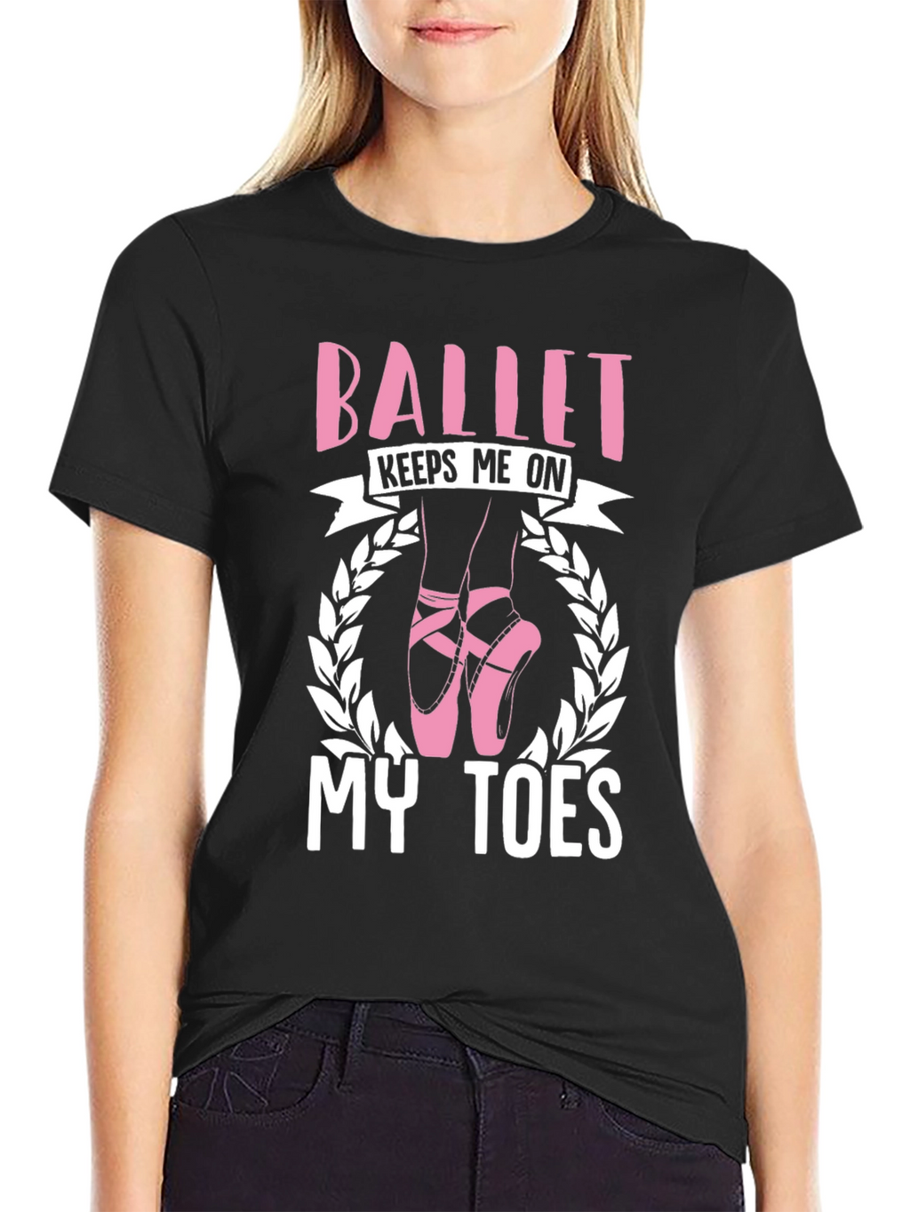 Camiseta Negra Ballet