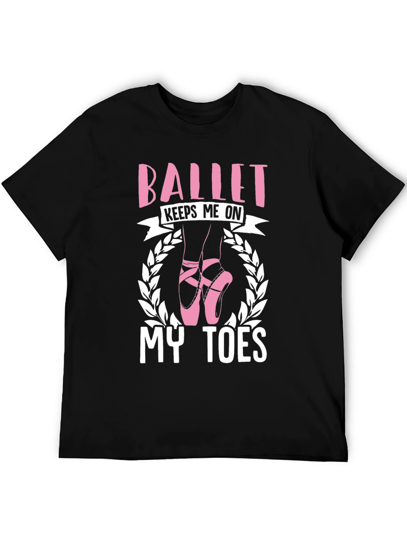 Camiseta Negra Ballet