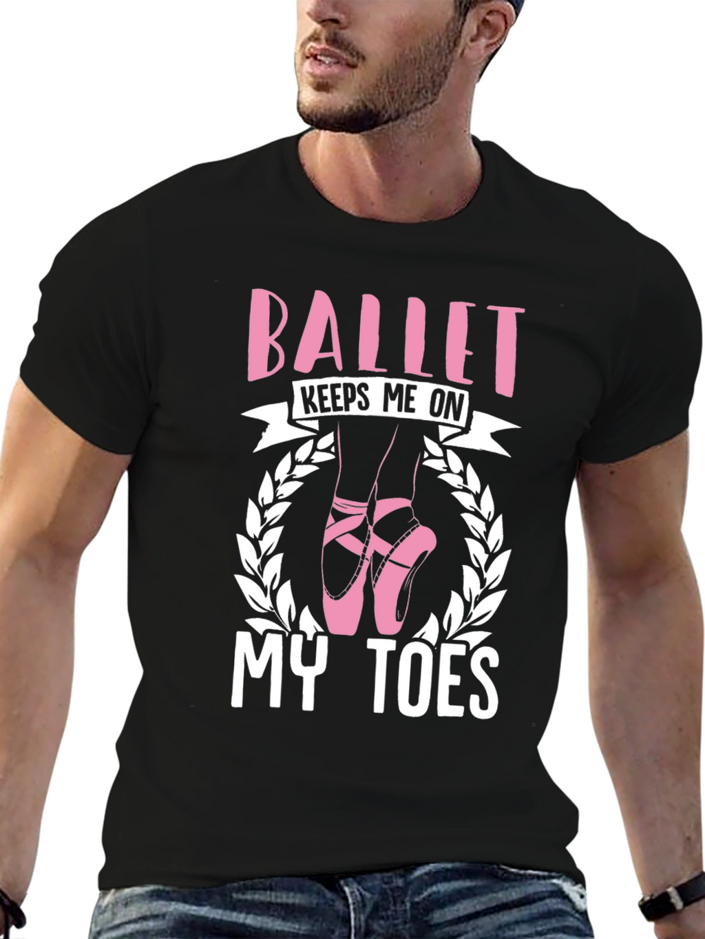 Camiseta Negra Ballet