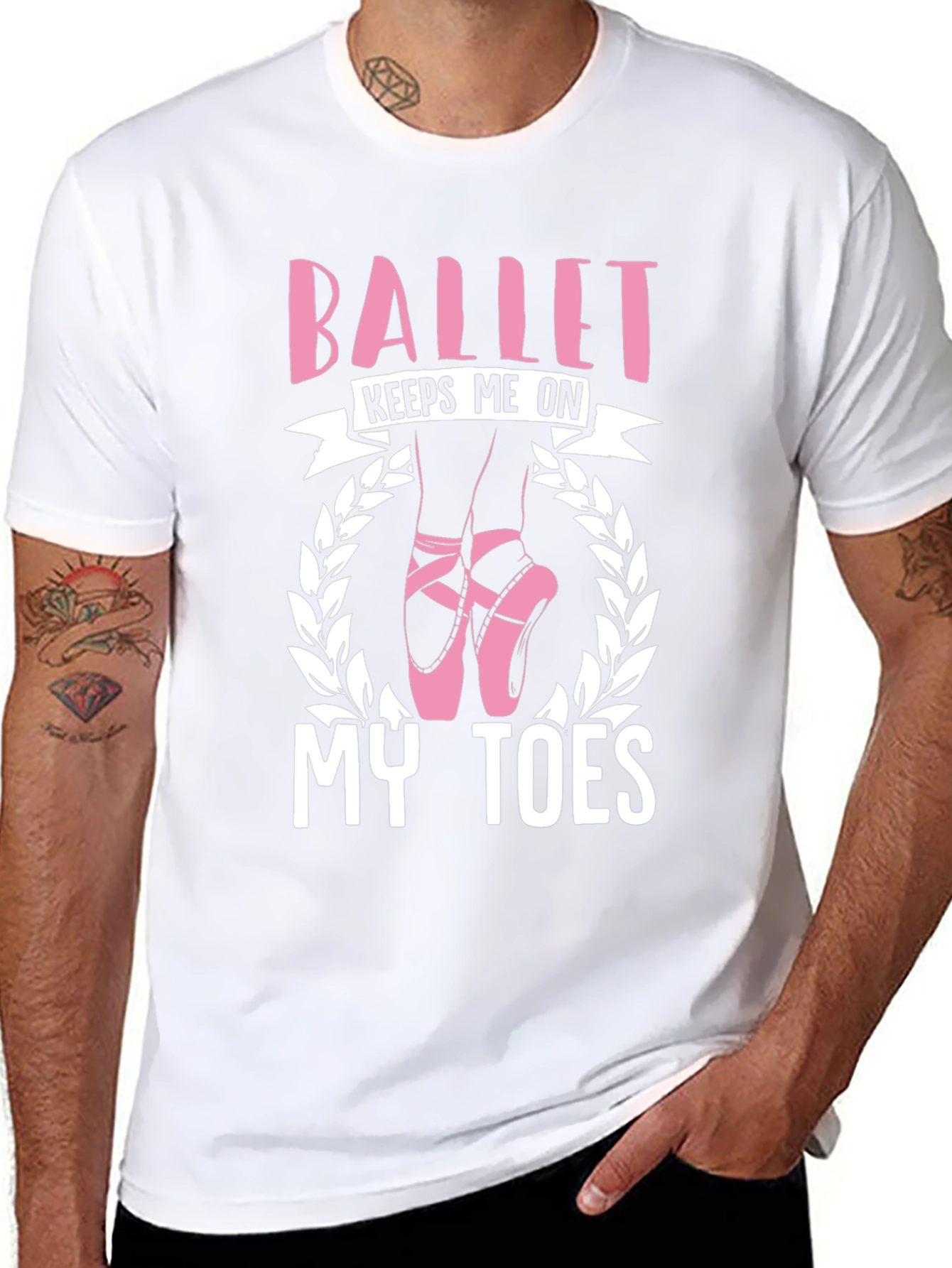 Camiseta Negra Ballet