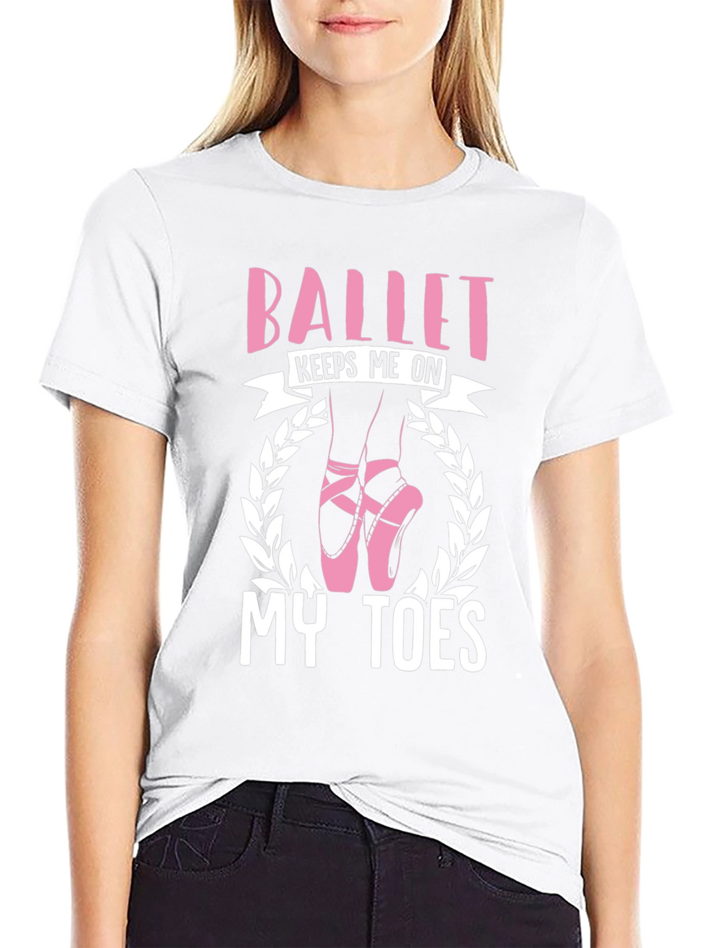 Camiseta Negra Ballet