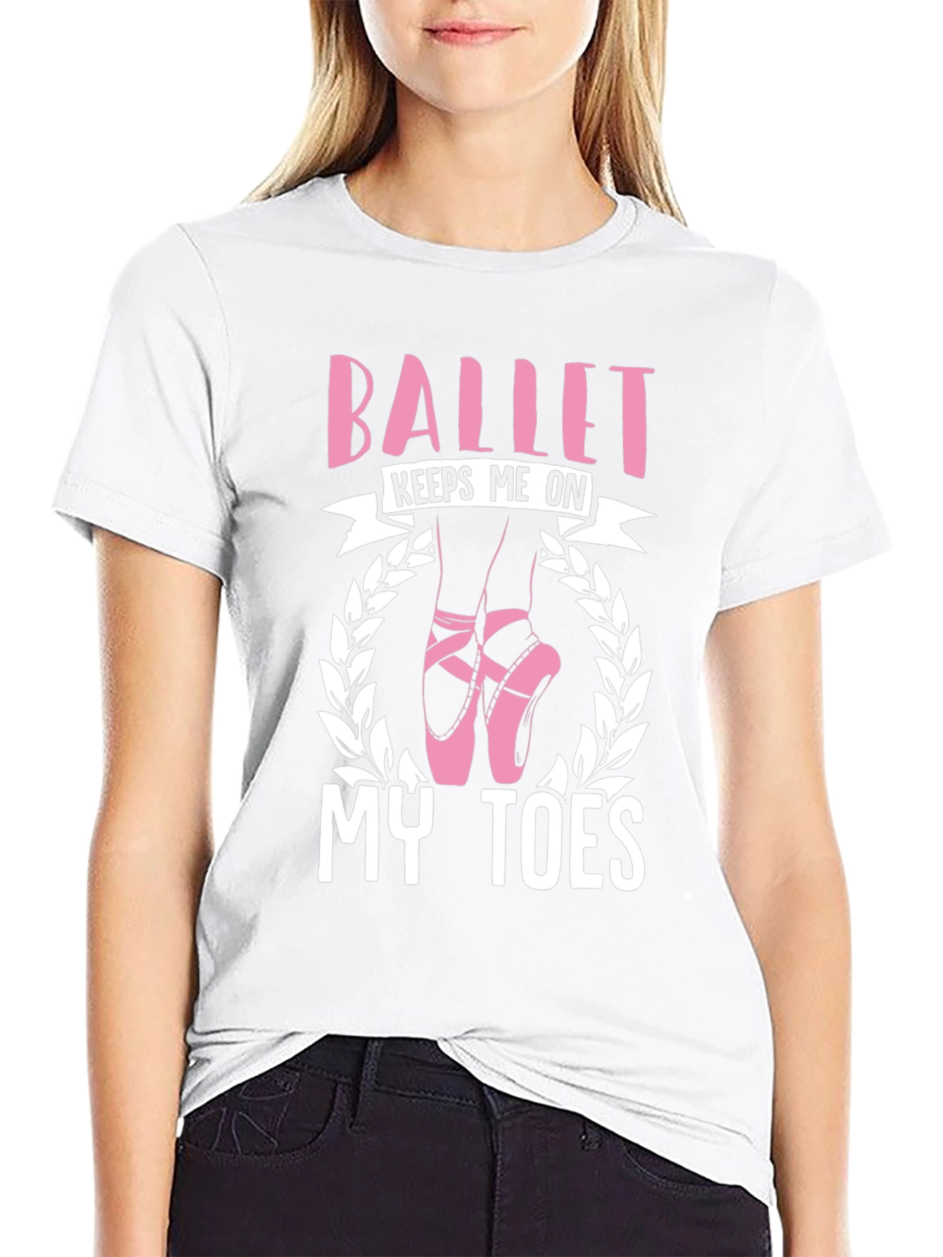 Camiseta Negra Ballet