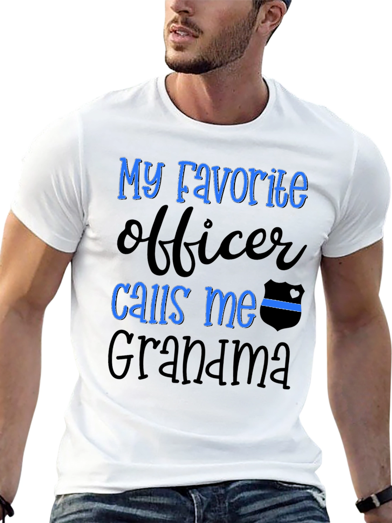 Camiseta Mi oficial favorito me llama Abuela