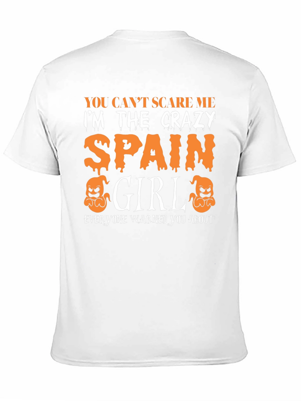 Camiseta Divertida España Girl Halloween