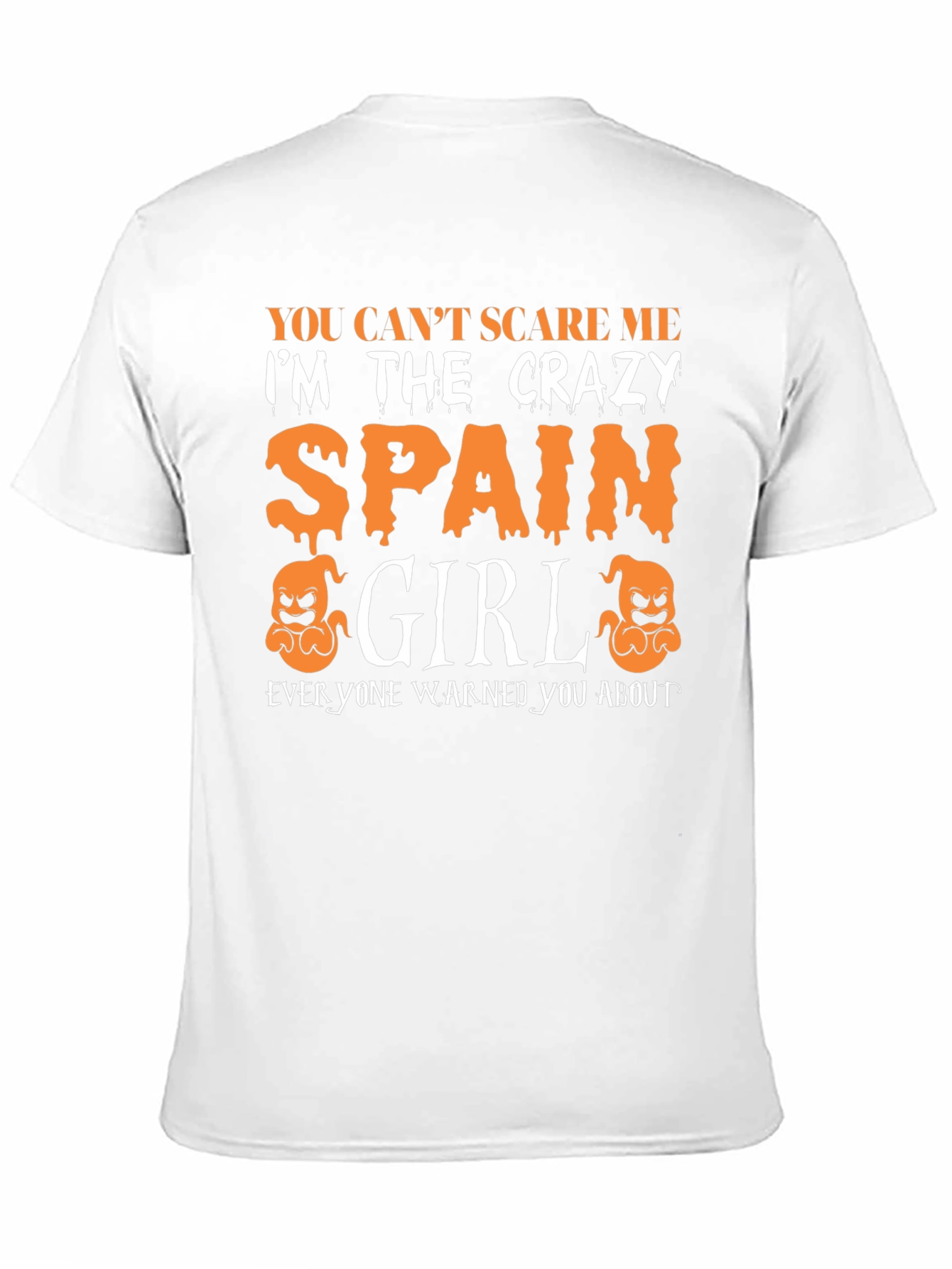 Camiseta Divertida España Girl Halloween