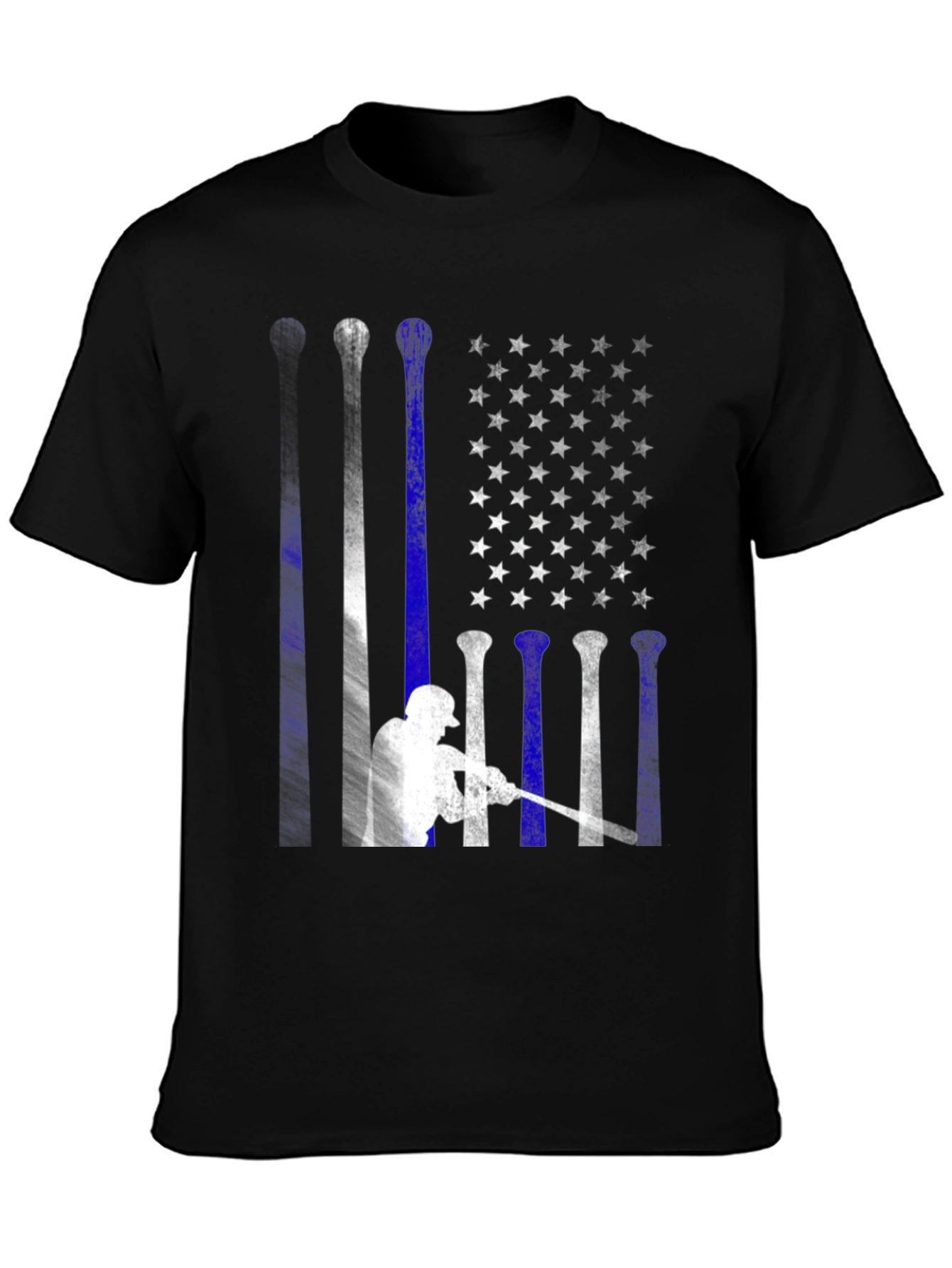 Camiseta Béisbol Bandera Americana