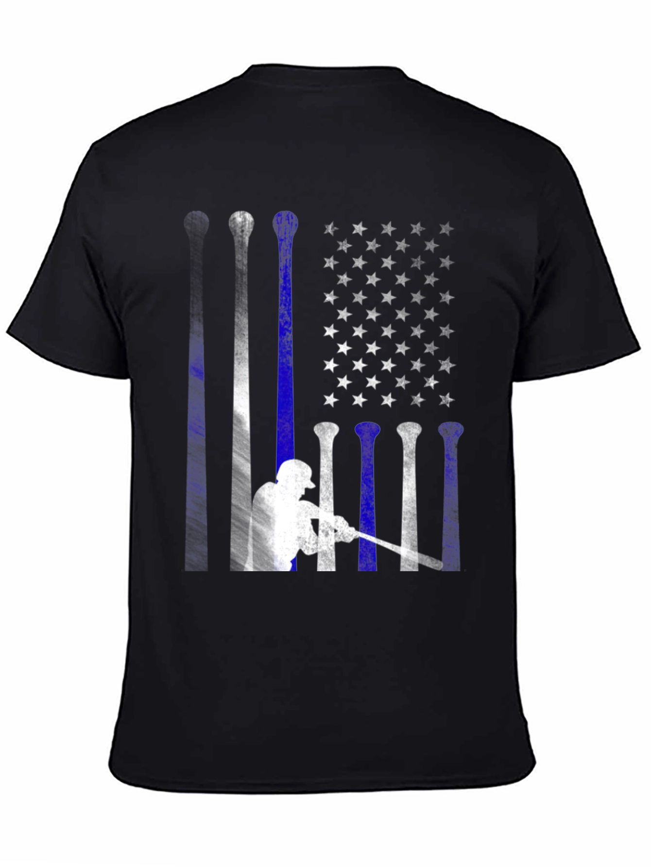 Camiseta Béisbol Bandera Americana