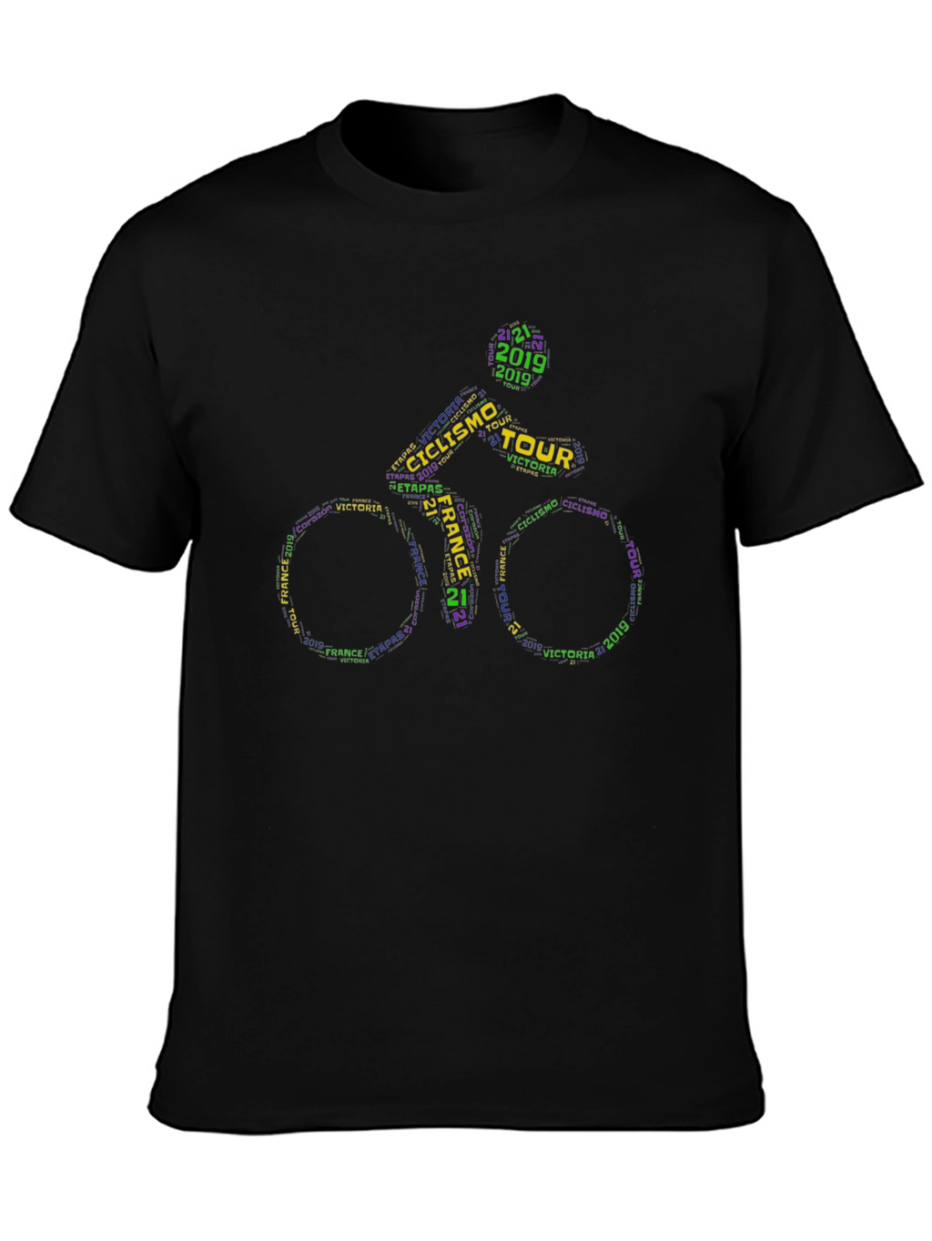 Camiseta Ciclismo Tour Francia Diseño Único