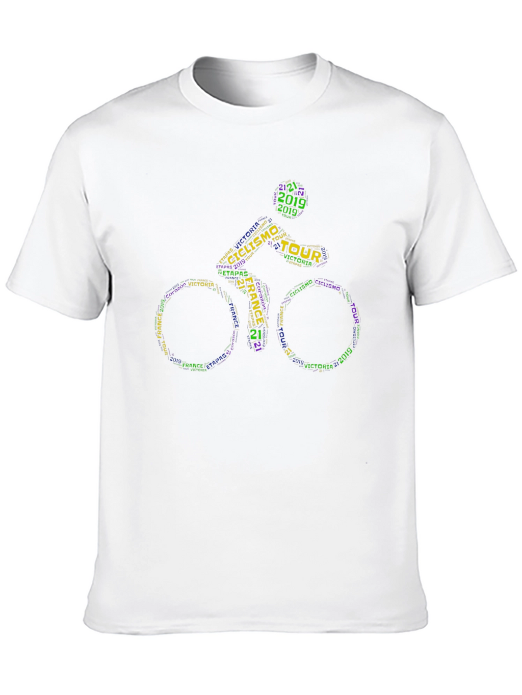 Camiseta Ciclismo Tour Francia Diseño Único
