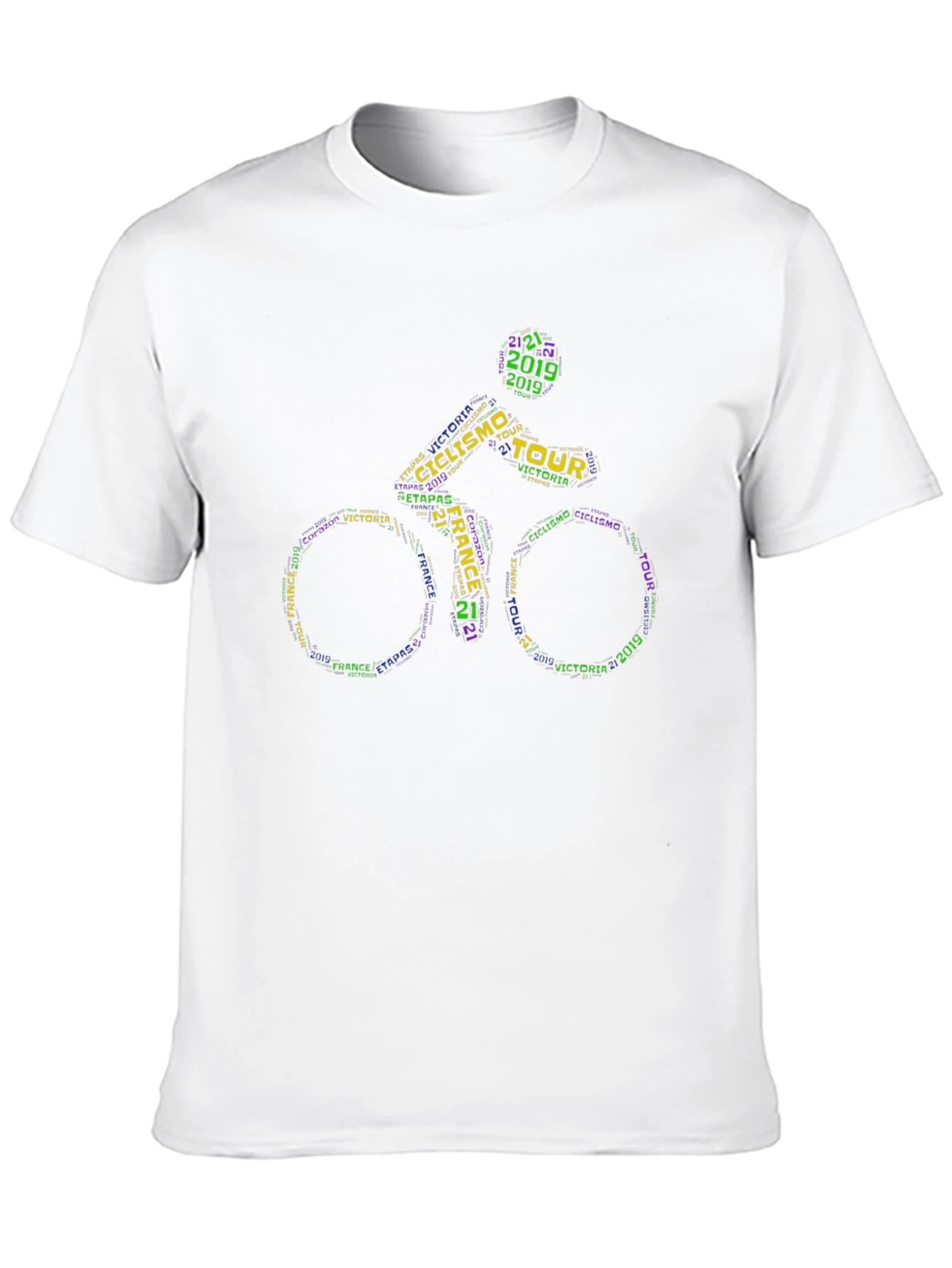 Camiseta Ciclismo Tour Francia Diseño Único