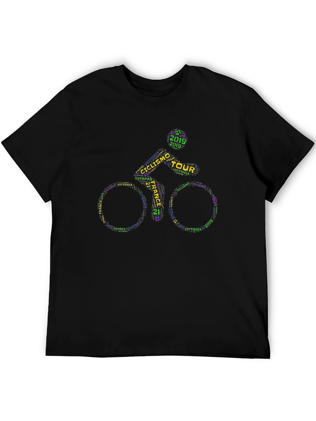 Camiseta Ciclismo Tour Francia Diseño Único
