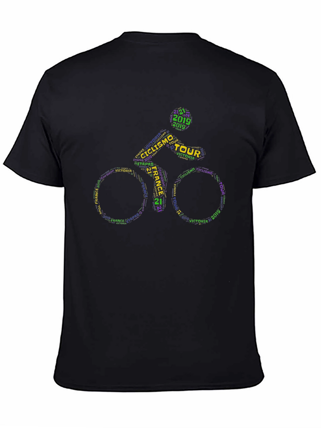 Camiseta Ciclismo Tour Francia Diseño Único