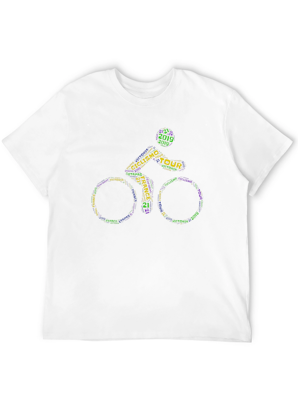 Camiseta Ciclismo Tour Francia Diseño Único