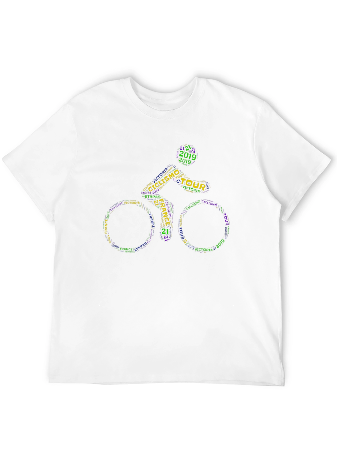 Camiseta Ciclismo Tour Francia Diseño Único