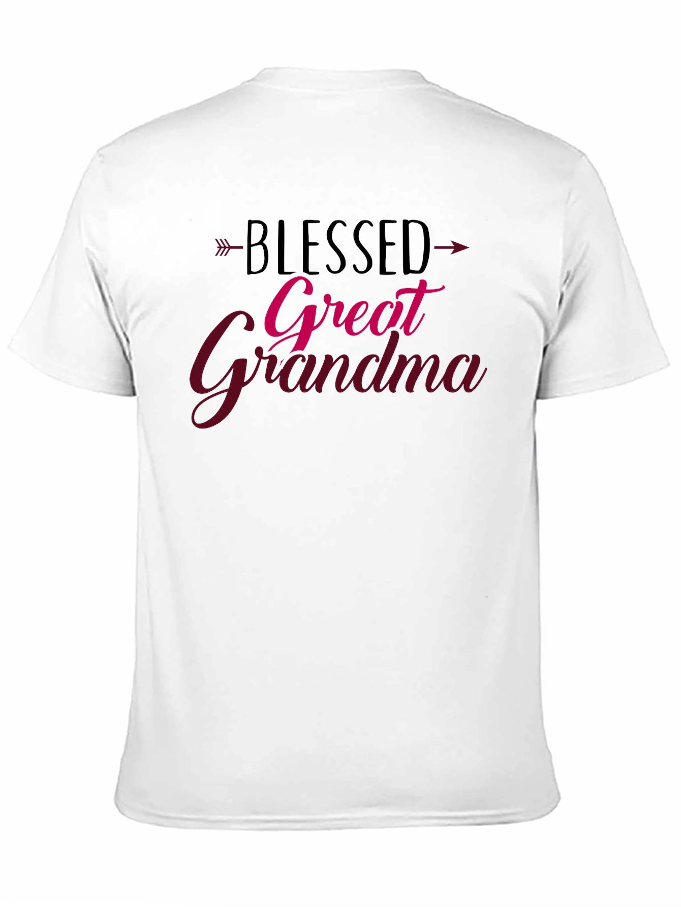 Camiseta Negra Blessed Great Grandma