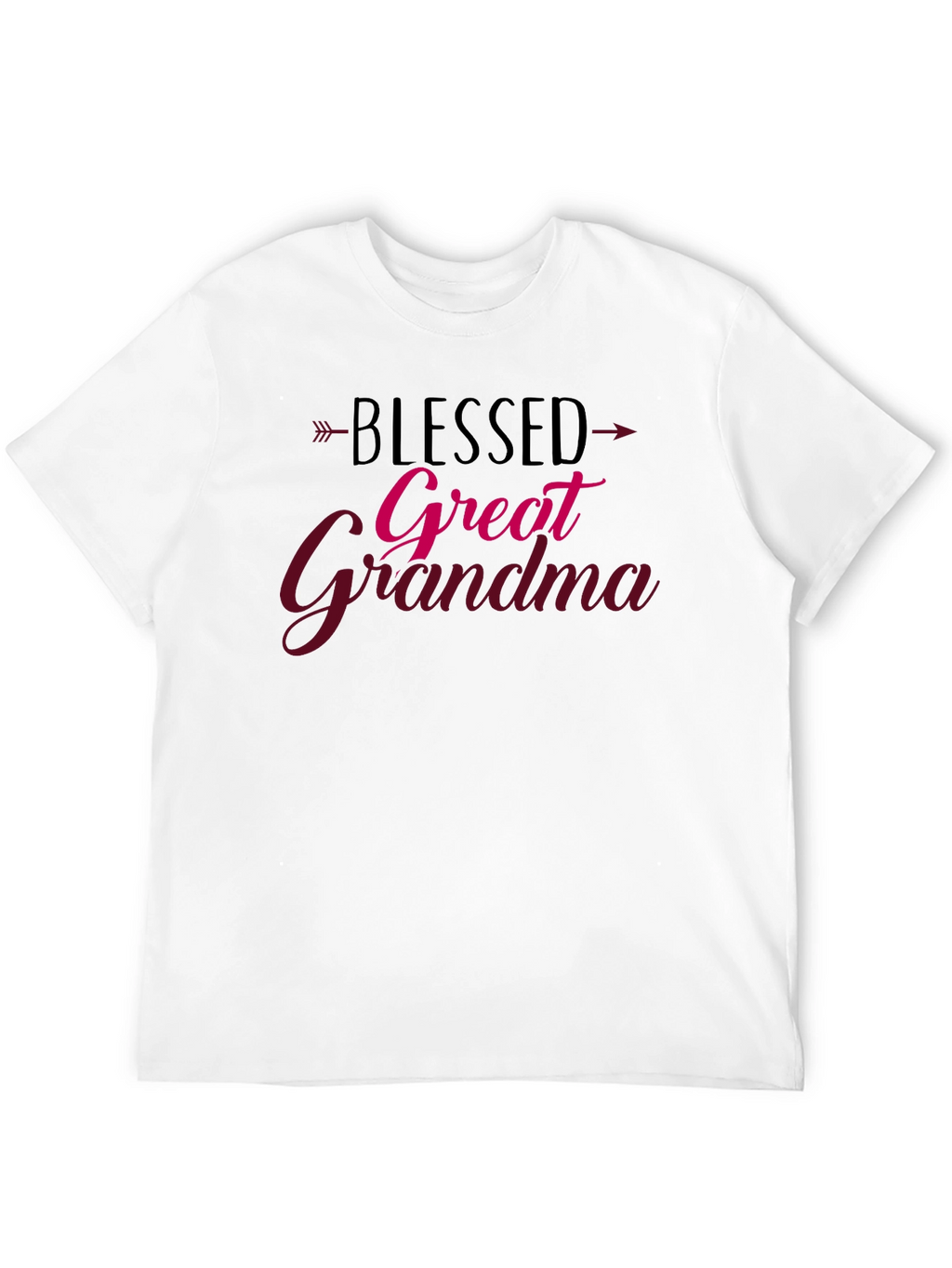 Camiseta Negra Blessed Great Grandma