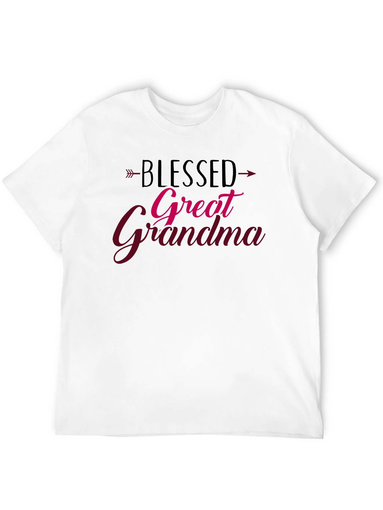 Camiseta Negra Blessed Great Grandma
