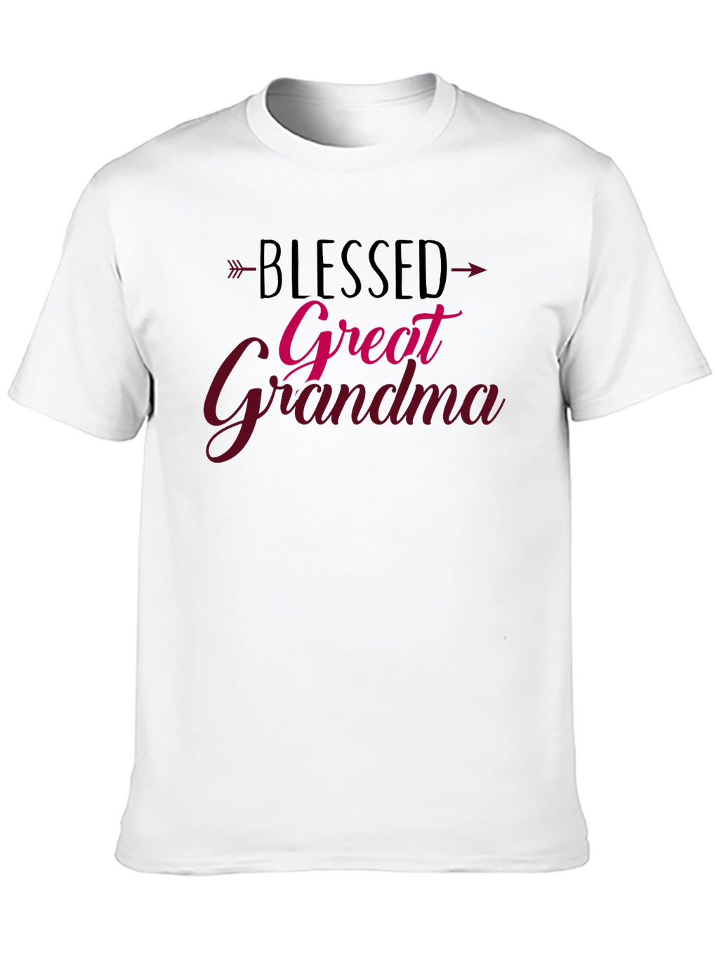 Camiseta Negra Blessed Great Grandma