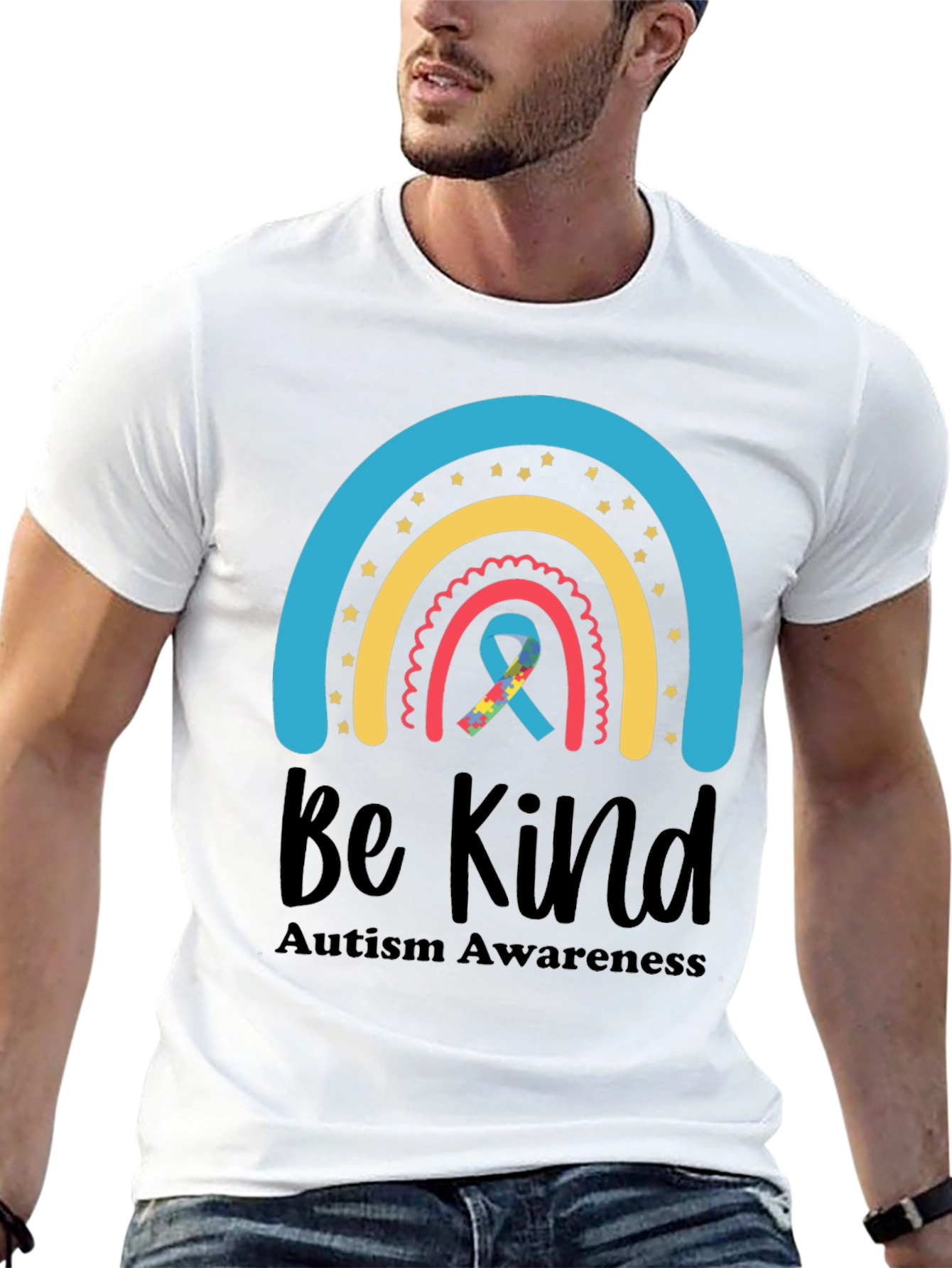 Camiseta Concienciación Autismo Sé amable