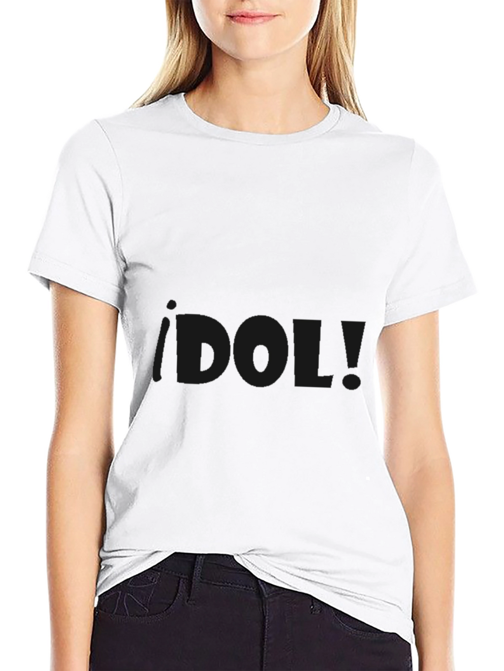 Camiseta Negra Casual de Algodón Premium