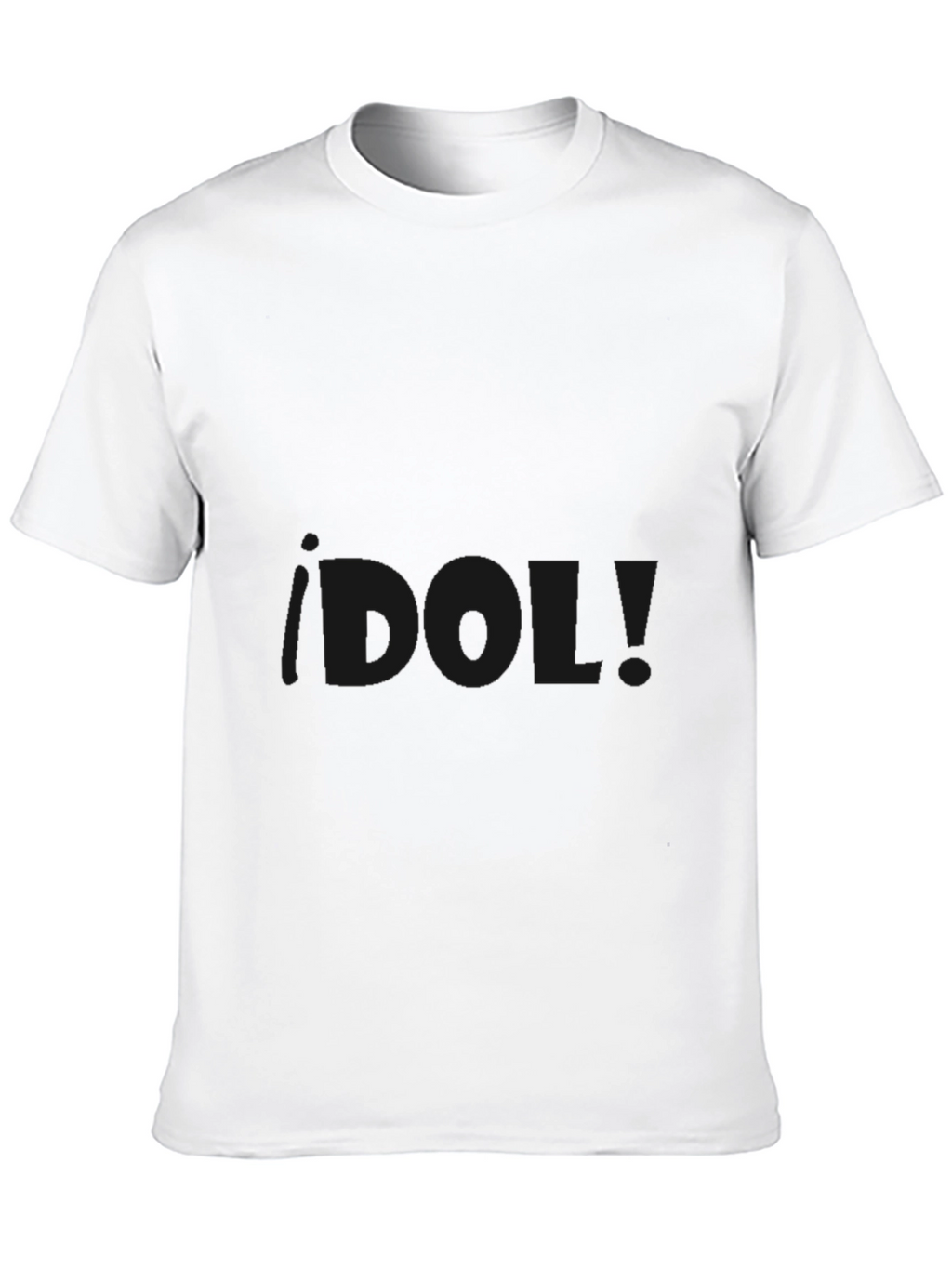 Camiseta Negra Casual de Algodón Premium