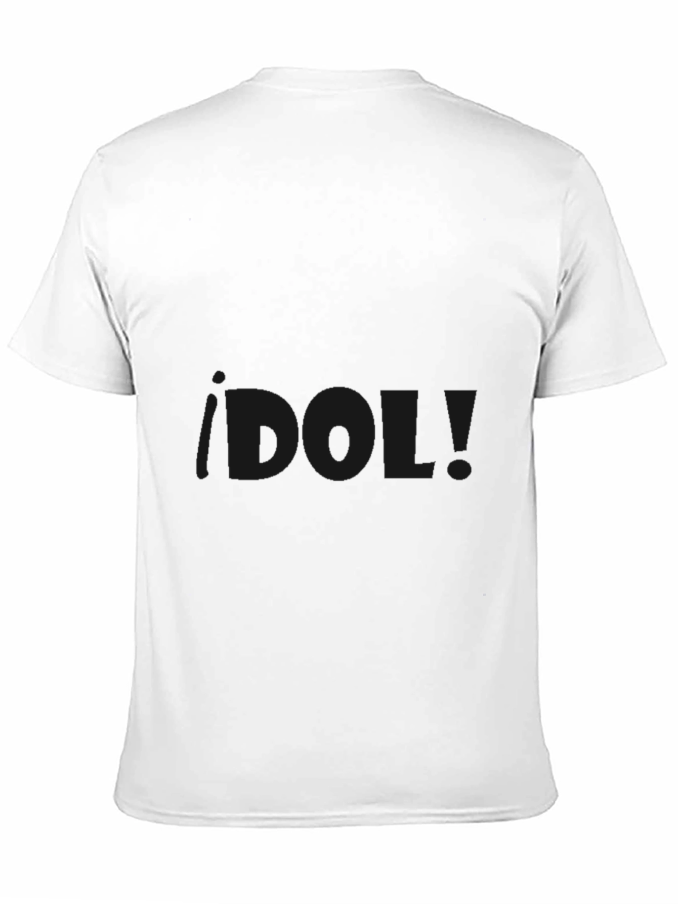 Camiseta Negra Casual de Algodón Premium