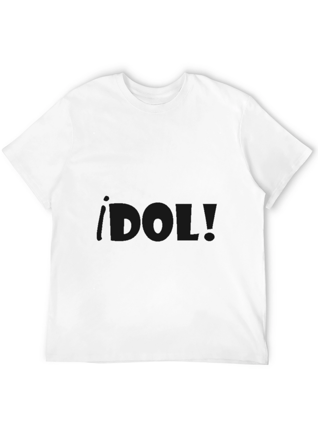 Camiseta Negra Casual de Algodón Premium