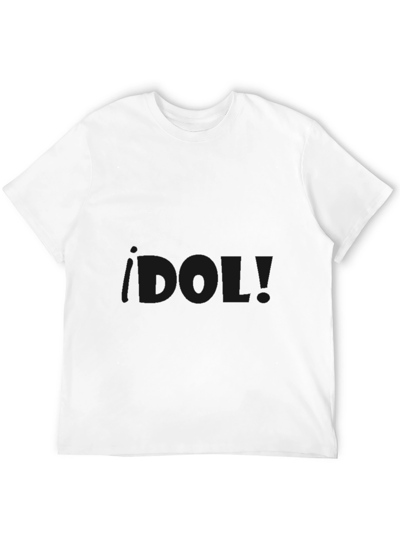 Camiseta Negra Casual de Algodón Premium