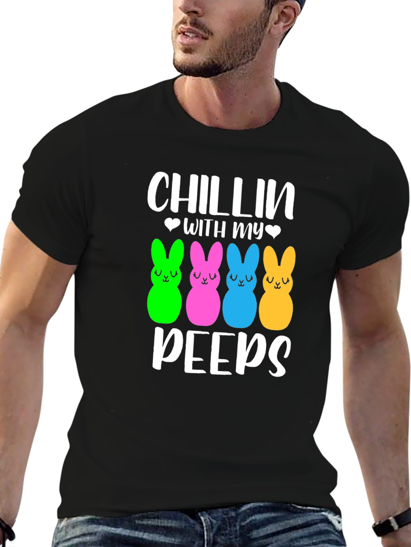 Camiseta Chillin With My Peeps de Pascua