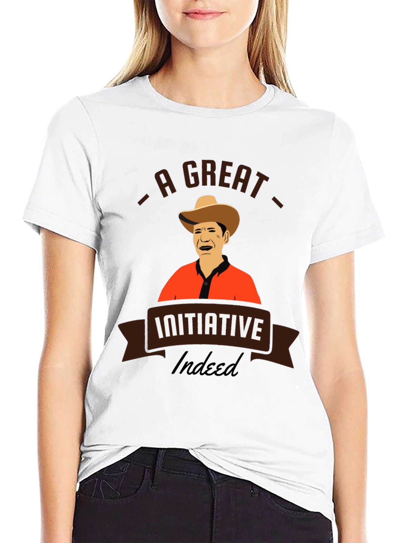 Camiseta A Great Initiative Indeed Hombre