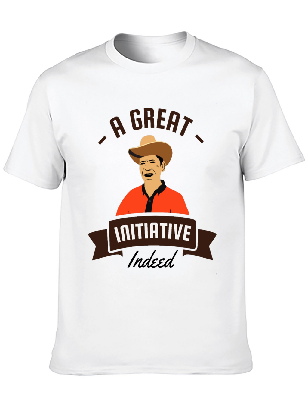 Camiseta A Great Initiative Indeed Hombre