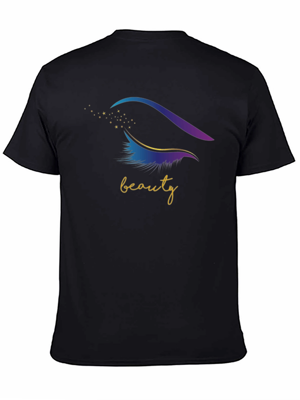 Camiseta Negra Beauty Eye para Hombre