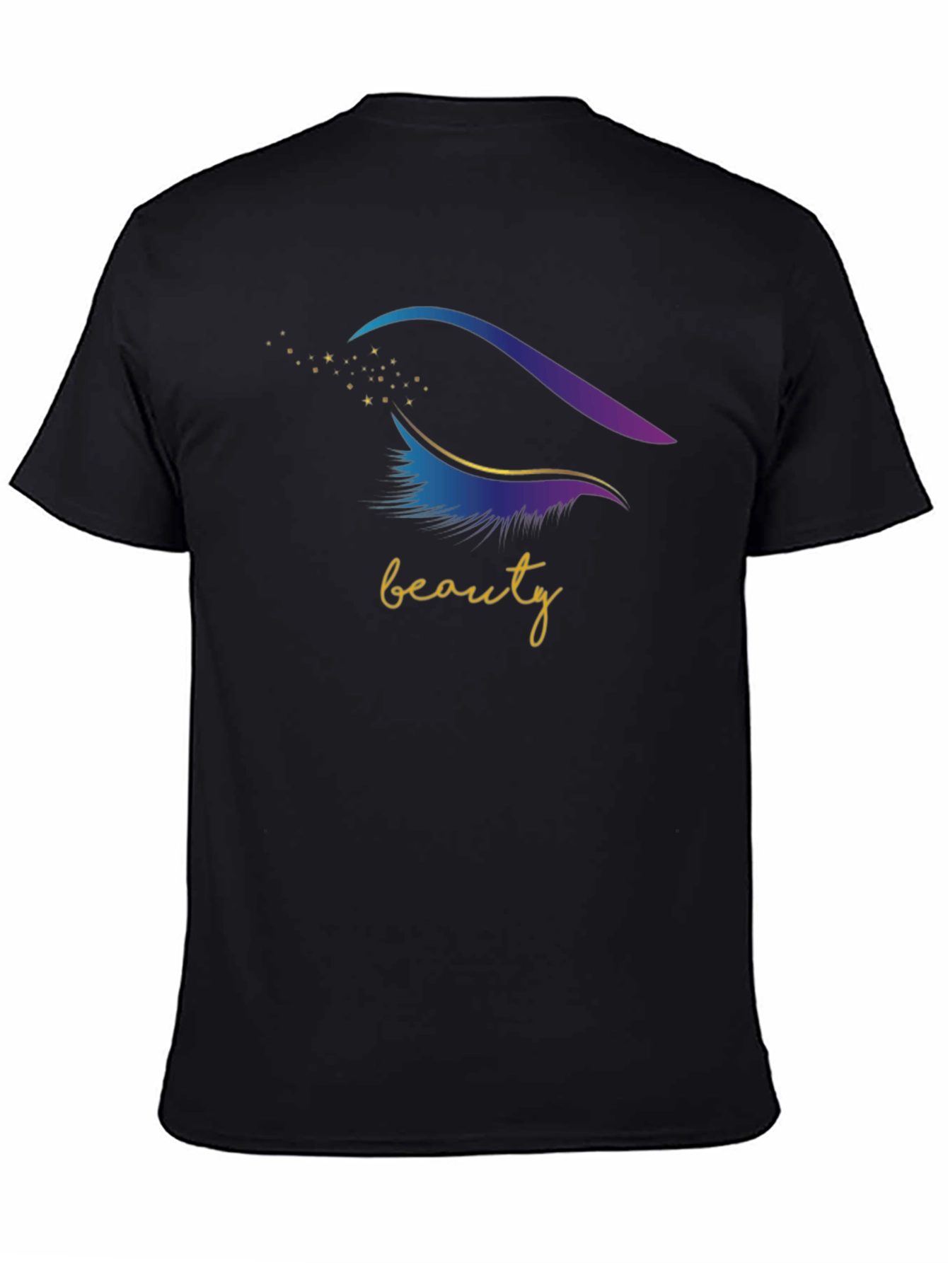 Camiseta Negra Beauty Eye para Hombre