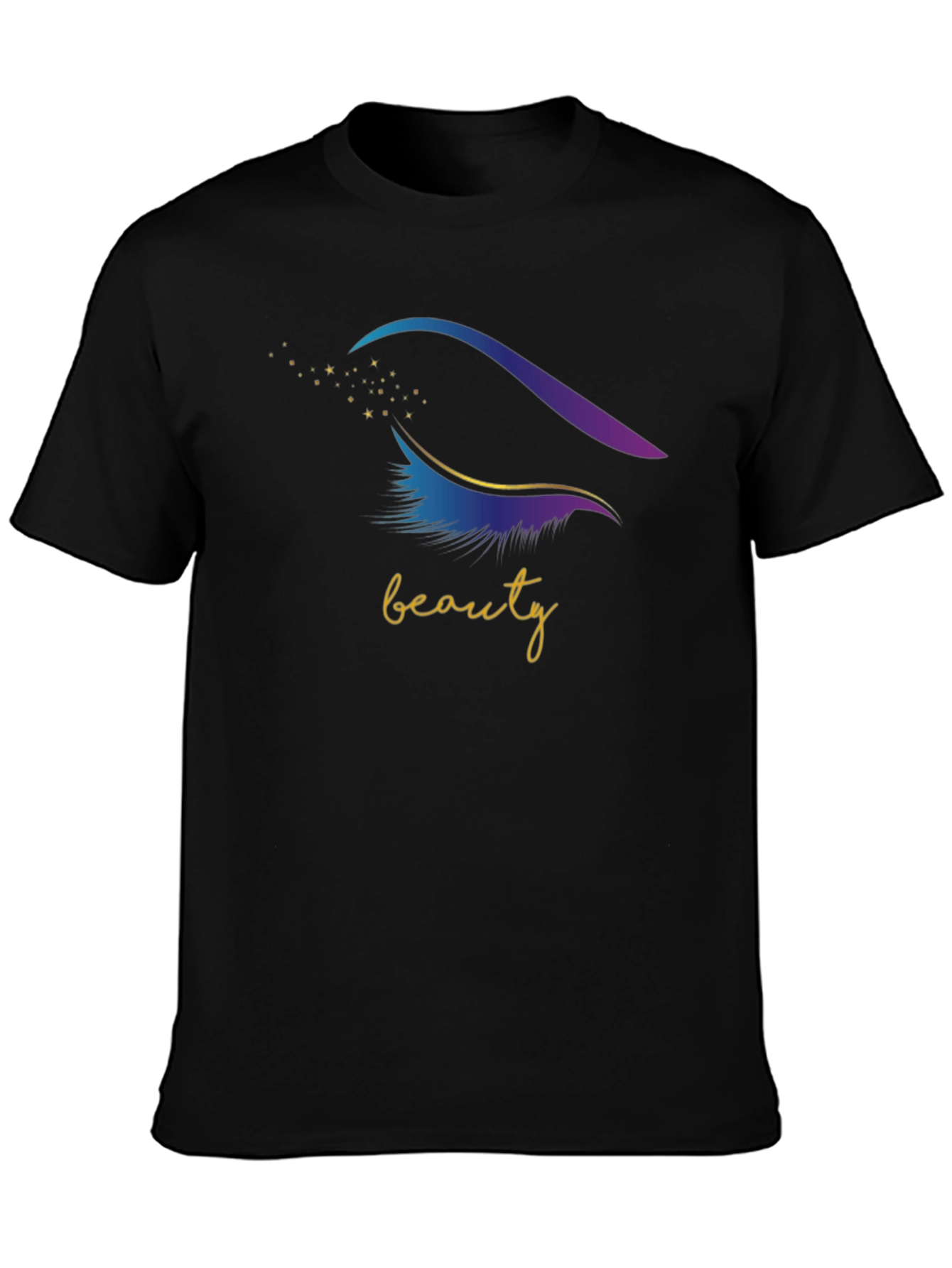 Camiseta Negra Beauty Eye para Hombre