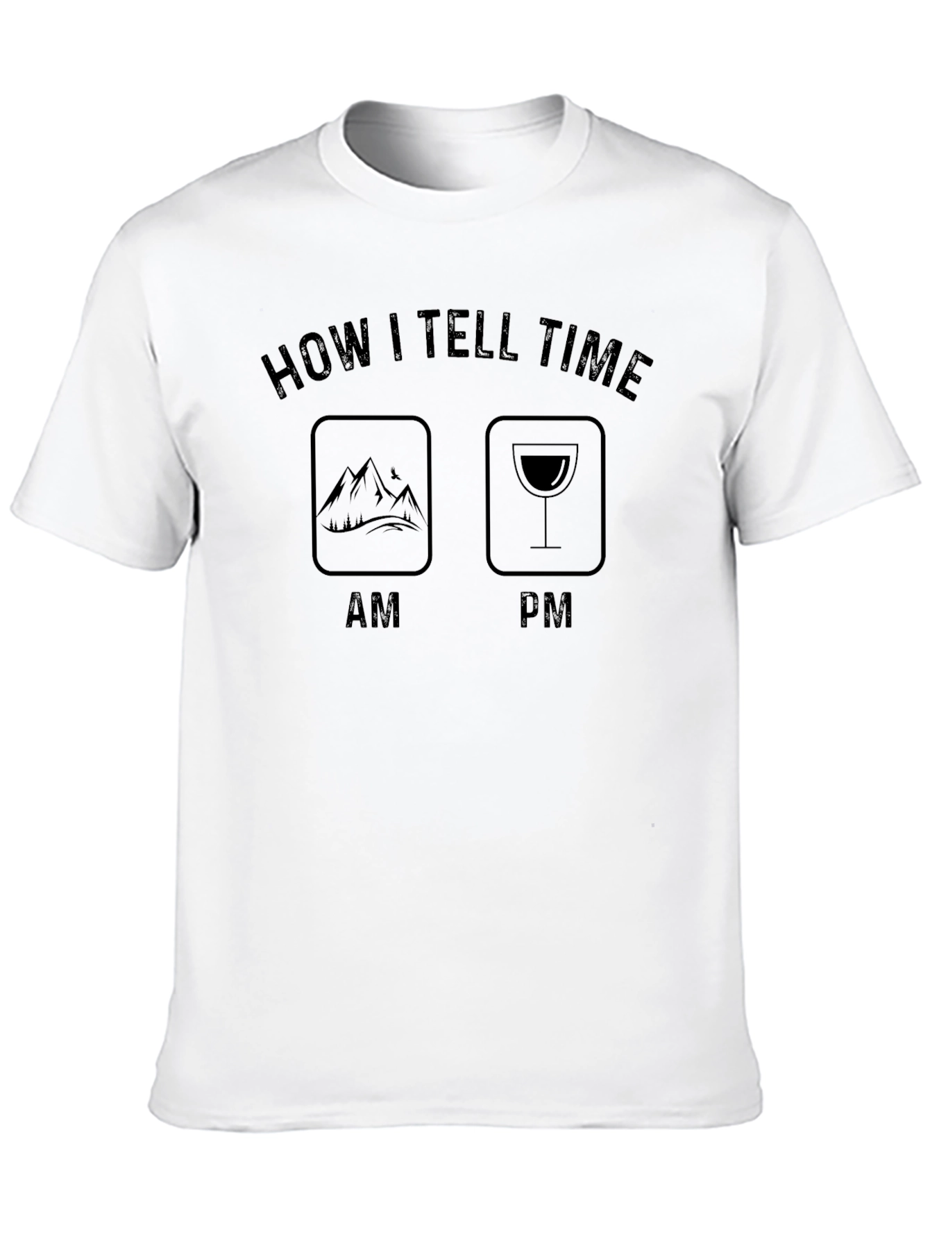 Camiseta Negra Cómo Digo La Hora