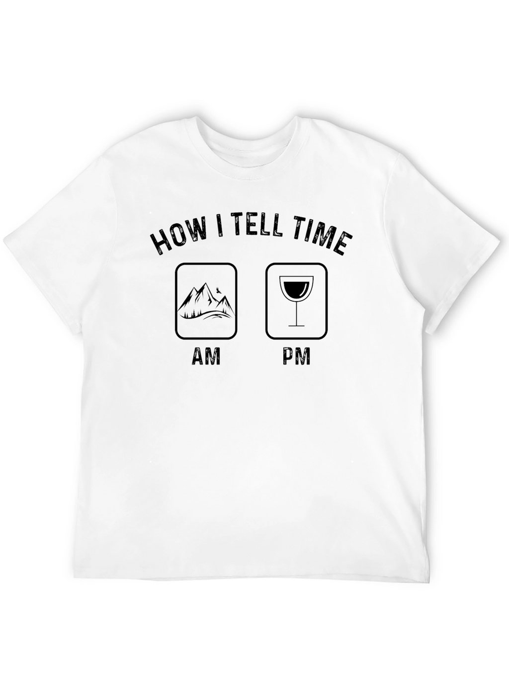 Camiseta Negra Cómo Digo La Hora